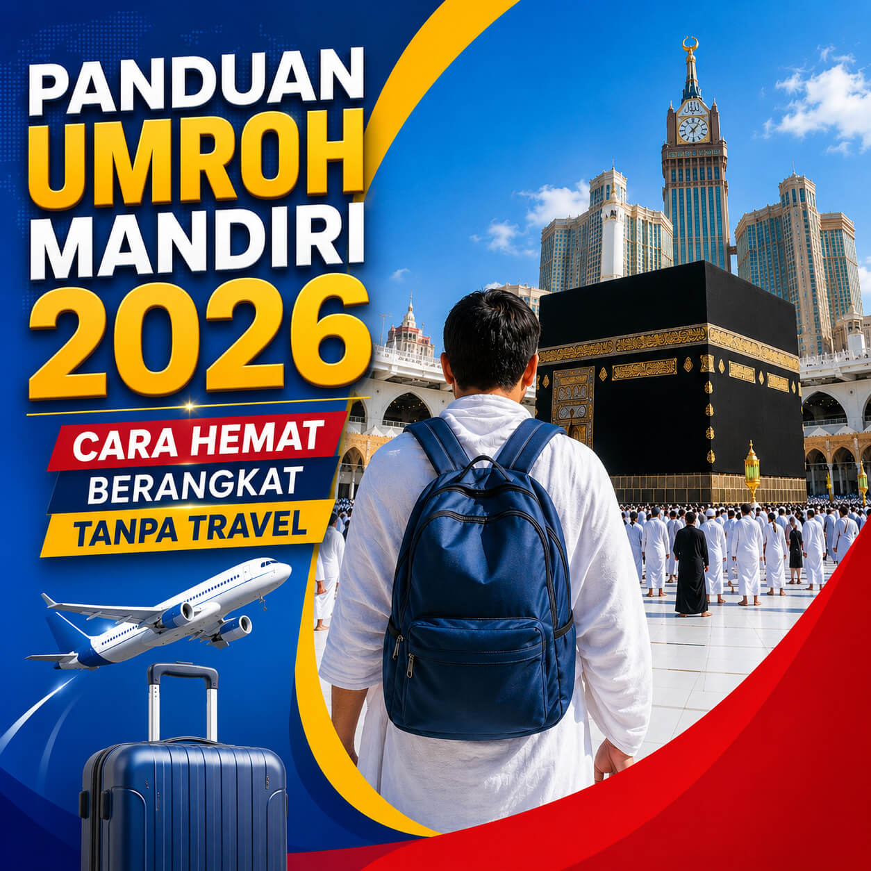 Panduan Umroh Mandiri 2026: Cara Hemat Berangkat Tanpa Travel